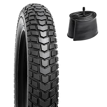 Amazon | YunSCM 1本セット,20 4.0 タイヤ,20x4.0 98-406 自転車