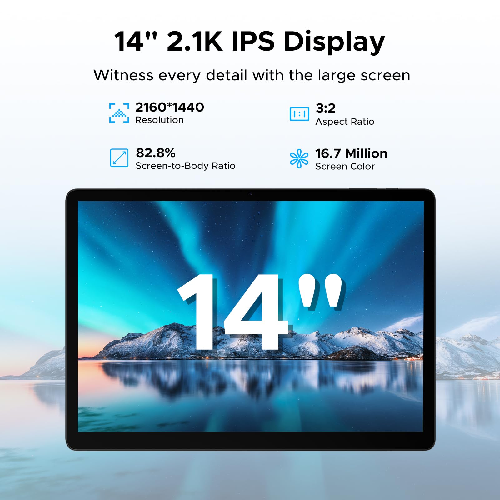 Amazon.co.jp: DOOGEE Tab E3 Max 14インチタブレットキーボード付き