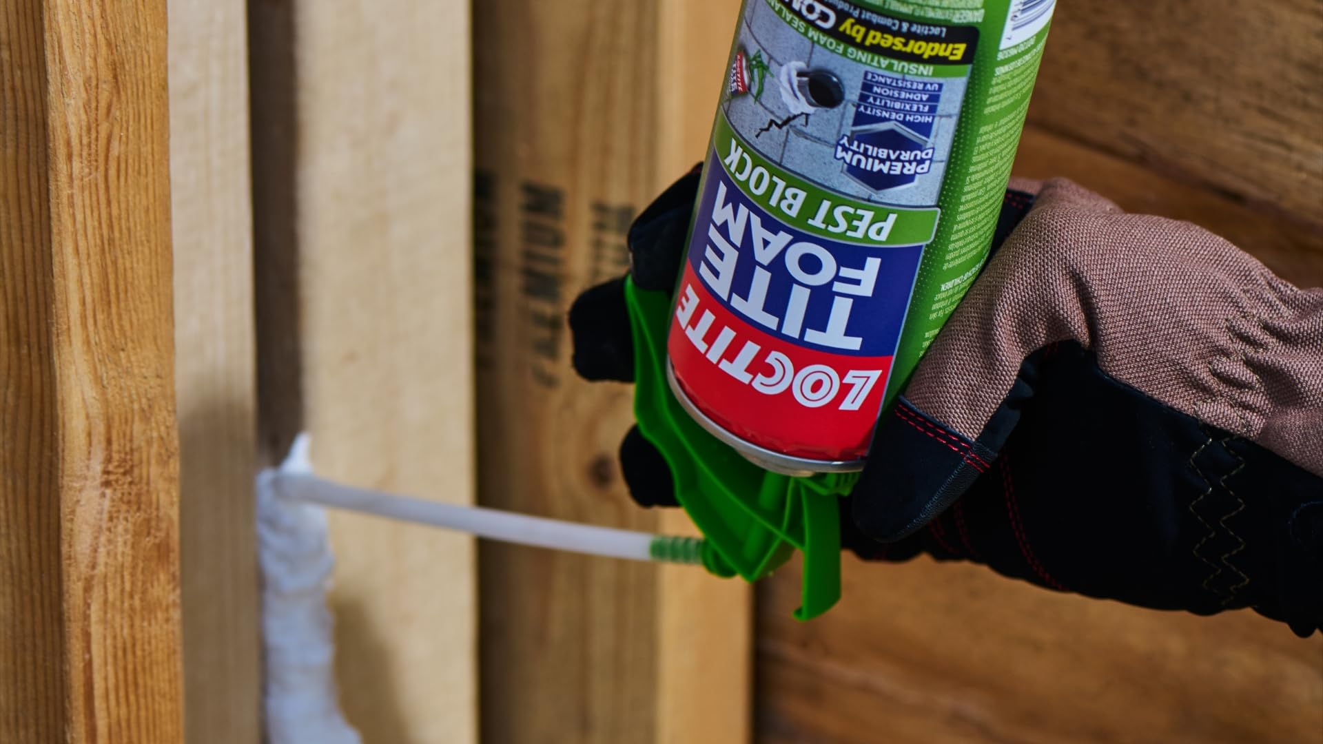 Loctite Pest block PU foam|Premium durability, High density insulating foam, UV resistant, Seals air,pests & moisture in gaps up to 1 inch|Ideal for kitchen cuboards, Plumbing & wiring, 340g*pack of 1 product image 7