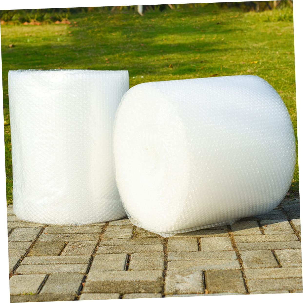 Housoutil Film à Bulles D’emballage 25 Cm X 33 M Antichoc Épais, Film de Protection Léger pour Emballage Express, Matériel D’emballage Déménagement, Usage Professionnel et Particulier