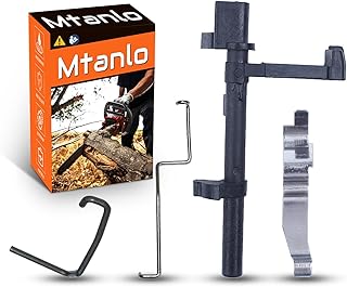 Mtanlo Choke Throttle Rod Switch Shaft Contact Spring Fit For Stihl MS180 MS170 018 017 Saw, Switch Shaft 1pc Choke Rod 1pc Throttle Rod 1pc Contact Spring