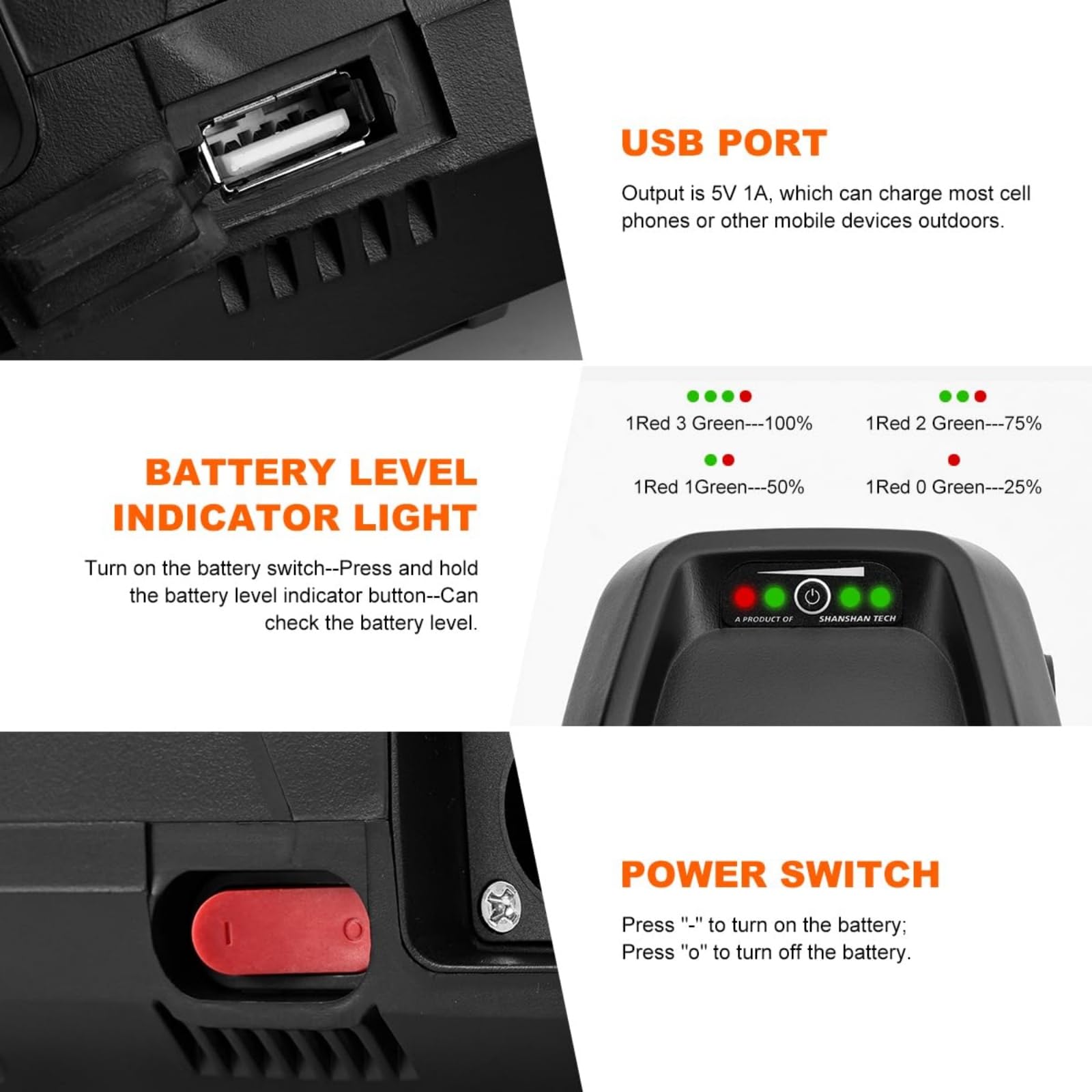 Hailong Batterie Lithium de vélo électrique 36/48V, 13Ah 15Ah 18Ah 20Ah, Moteurs 250–1500W, connecteur 4 Broches, Compatible Mifa/Prophete/Tianneng & Kits Moteur Central/arrière. (48V13Ah)