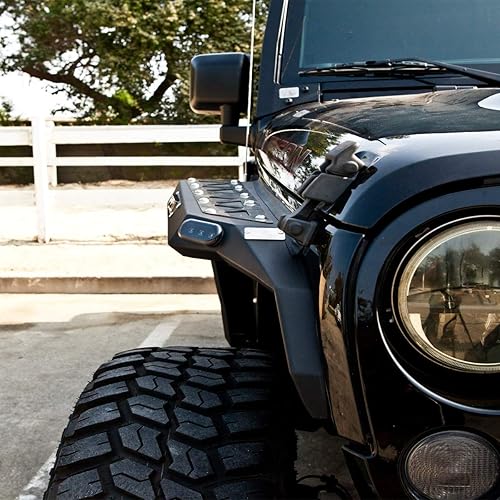 Miniatura 5 de NIXON OFFROAD Guardabarros delantero y trasero de repuesto para Jeep Wrangler JK 2007-2018 de 4 puertas/2 puertas para todoterreno salvaje, para