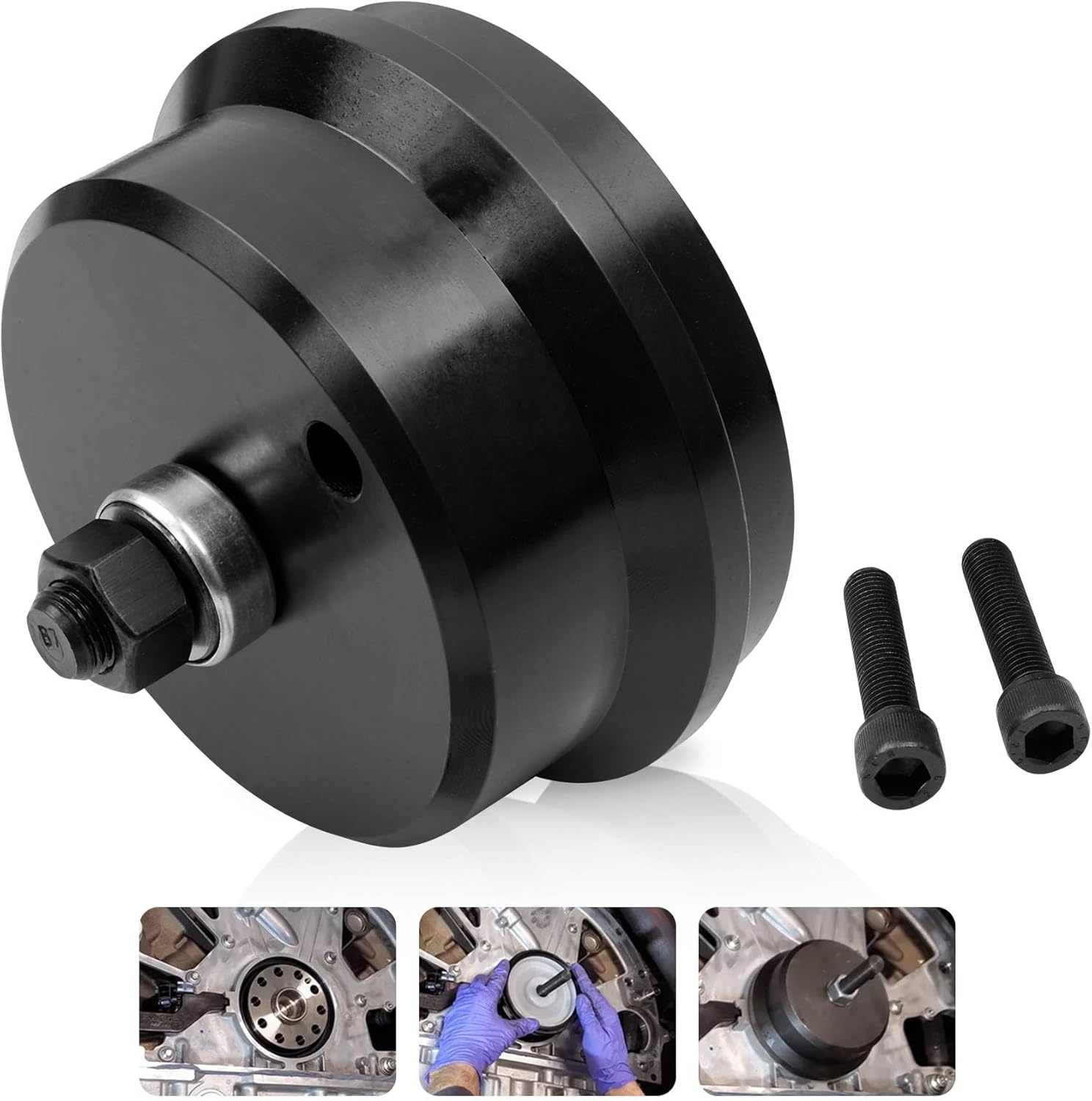 303-1514 Rear Crankshaft Seal Installer Tool - Compatible with 2011-2021 Ford 6.7L Super Duty F250 F350 F450 F550; 2016-2021 F650 F750 6.7L Power Stroke Diesel - Replaces# ST-138