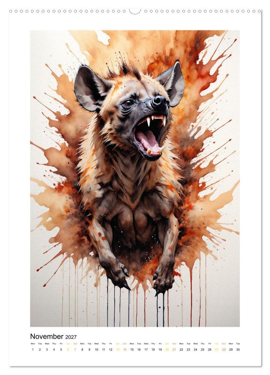 Fantastic Animal World: A Play of Colors and Elegance (Wall Calendar 2027 DIN A2 portrait), CALVENDO 12 Month Wall Calendar: Immerse yourself in the ... brings the diversity of nature to life.