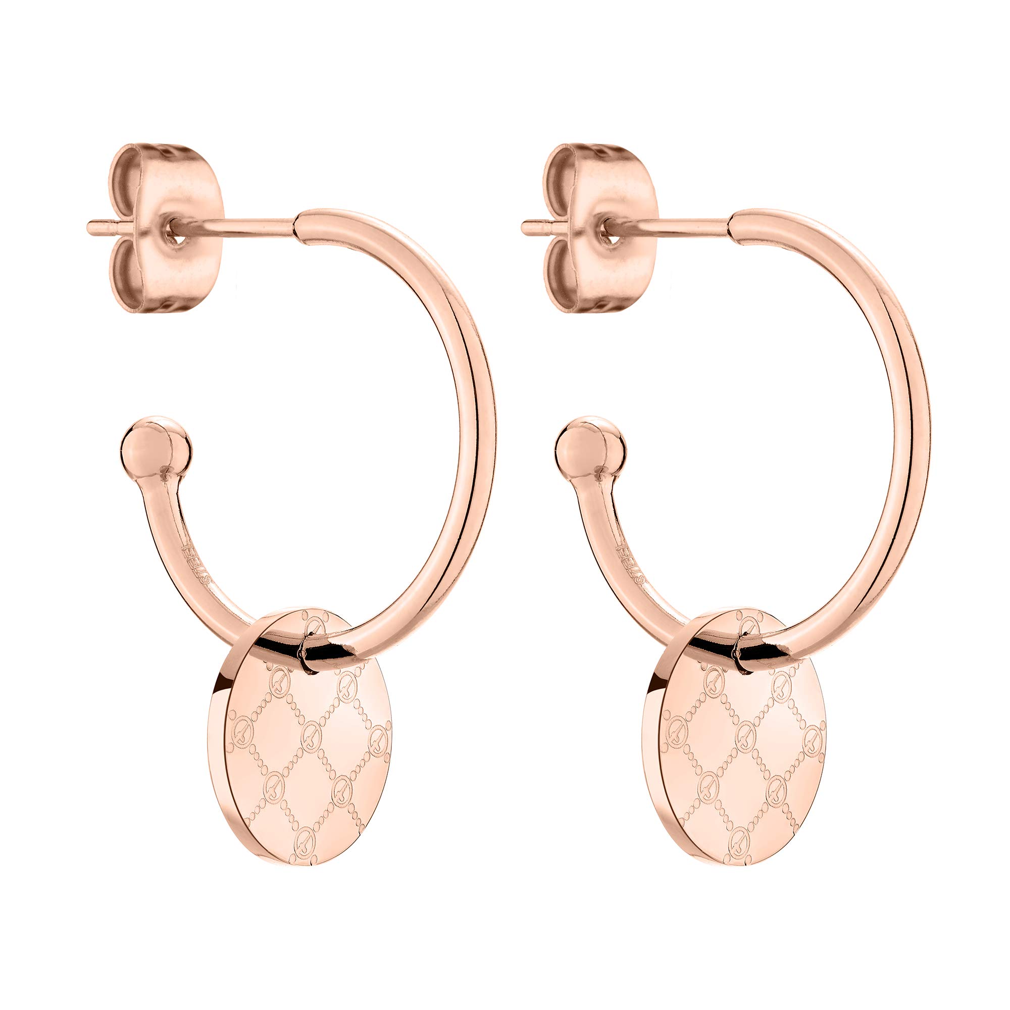 Tamaris Damen Creolen aus Edelstahl