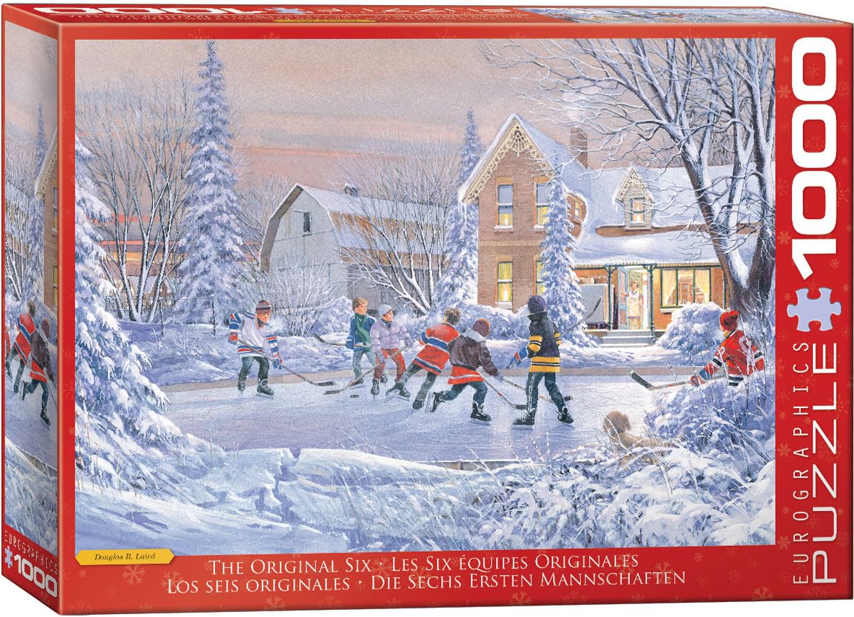Eurographics 6000-0612 Puzzle The Original Six (1000 pièces)