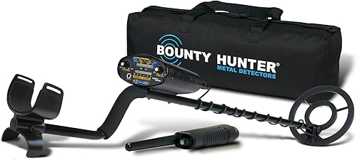 Bounty Hunter Detector de metales QD2GWP Quick Draw II con puntero y bolsa de transporte