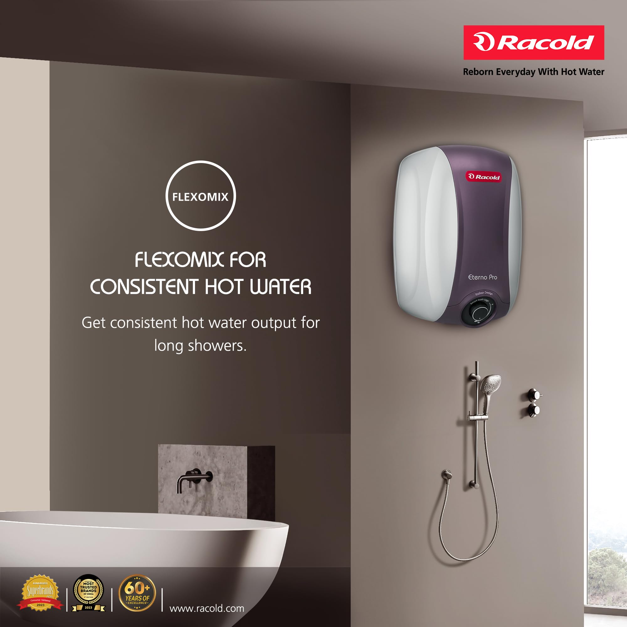 Racold Eterno Nxt 15 Litre Racold ETERNO PRO Storage Water Heater