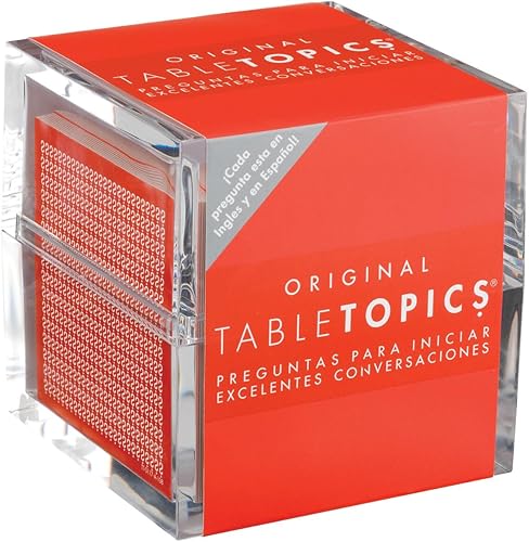 TABLETOPICS - Original en español el juego de cartas perfecto para aprender español y practicar tu español divertido juego de cartas de preguntas TABLETOPICS - Original en español el juego de cartas perfecto para aprender español y practicar tu español divertido juego de cartas de preguntas