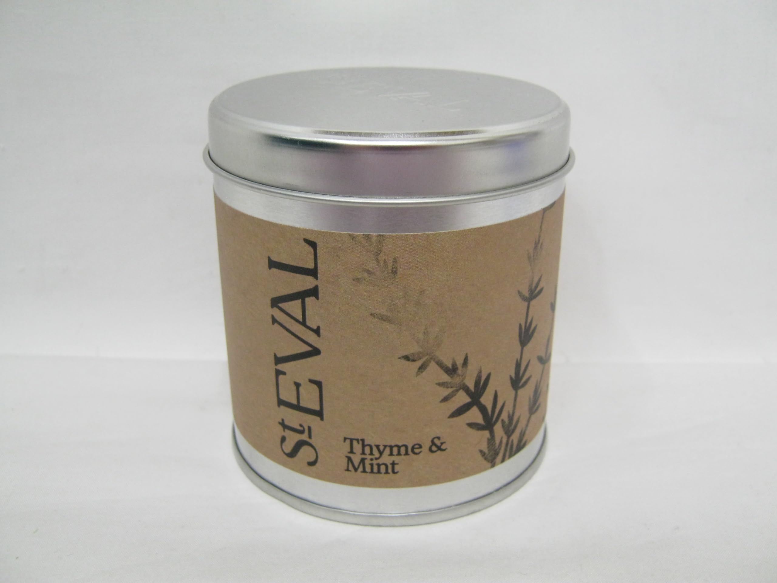 St Eval ""Thyme & Mint"" Scented Candle in a Tin