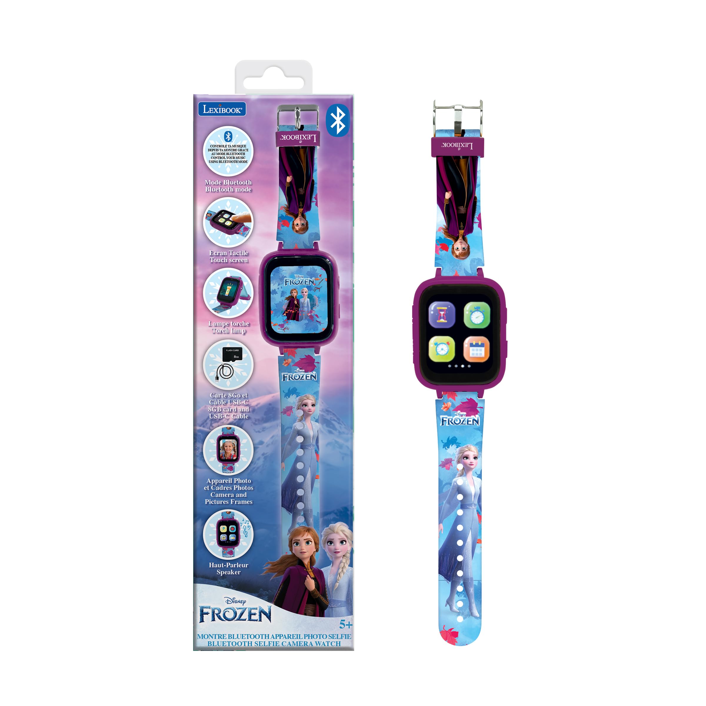 LEXIBOOK Frozen Bluetooth Watch DMW071FZ