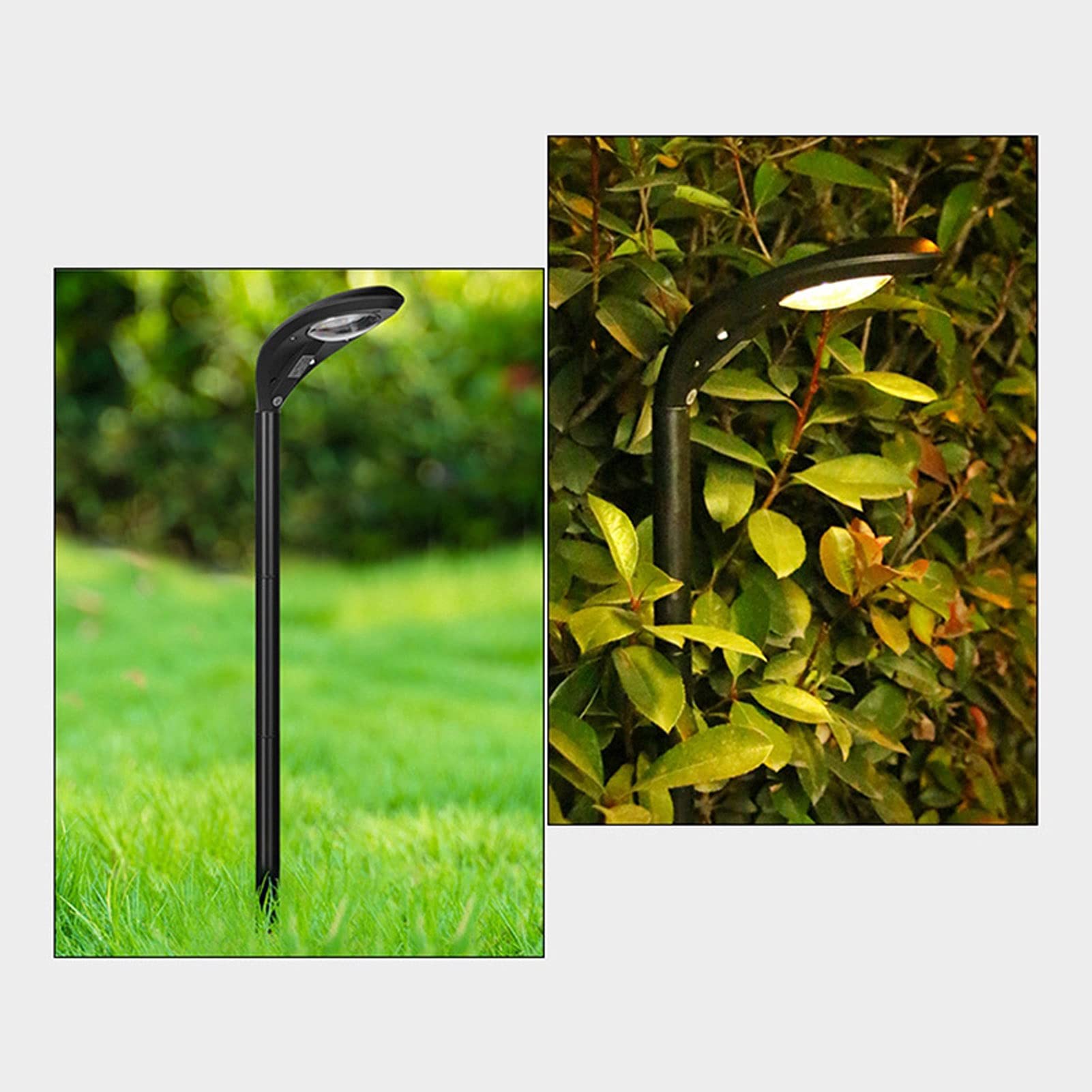Solar-Wegeleuchten for den Außenbereich, wasserdichte solarbetriebene Wandleuchte, Landschaftsbeleuchtung, automatisches EIN-/Ausschalten for Gartenweg, Hof, Terrasse, Gehweg, Auffahrt Lampen (
