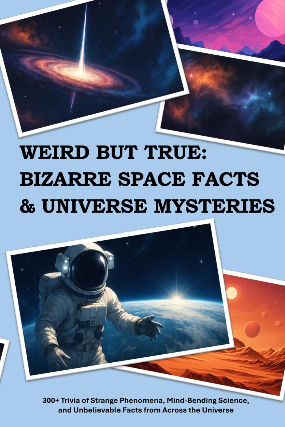 Weird But True: Bizarre Space Facts & Universe Mysteries: 300+ Trivia of Strange Phenomena, Mind-Bending Science, and Unbelievable Facts from Across the Universe (Weird But True: Trivia Book)