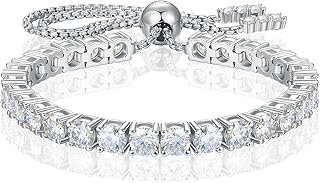 Moissanite Moissanite Tennis Bracelet - Adjustable