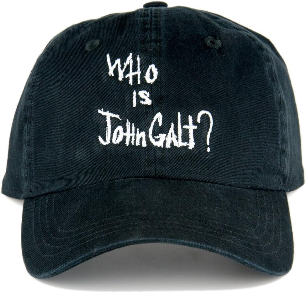 Official Atlas Shrugged Who is John Galt? Cap Black