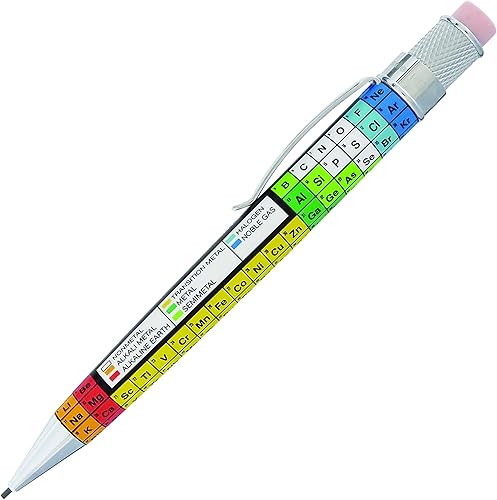 Miniatura 1 de Lápiz mecánico retro 51 Tornado, tabla periódica de elementos de Dmitri, plomo de 0.045 in (VRP-1816)