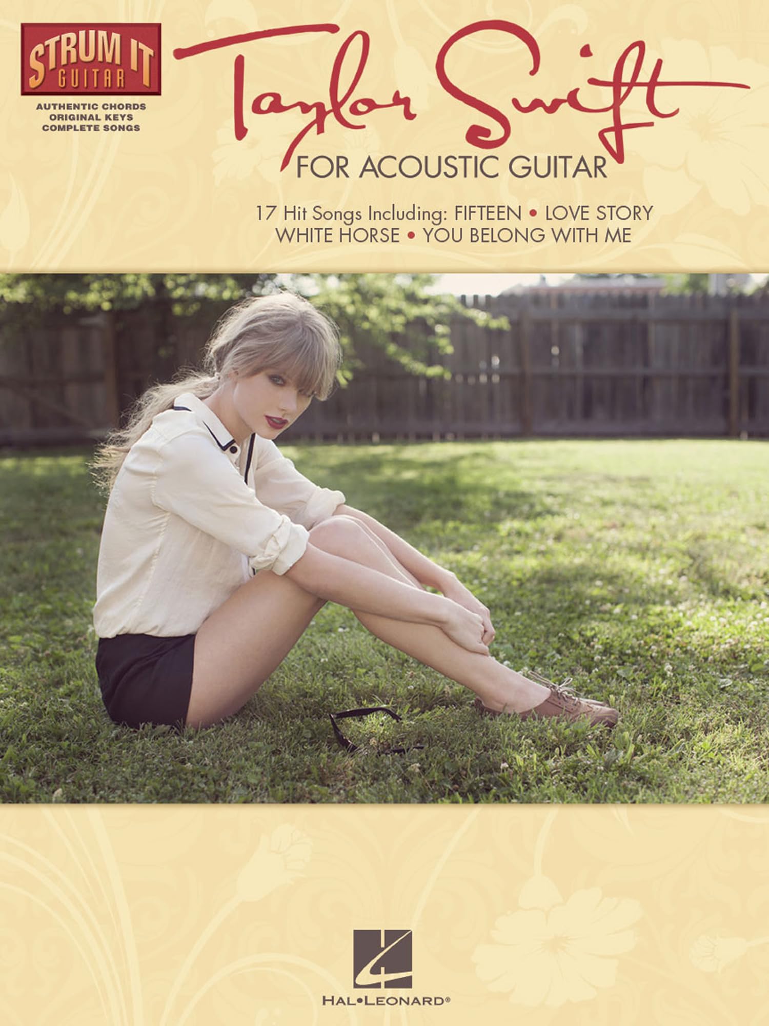 Taylor Swift for Acoustic Guitar Songbook – Strum It Series | 17 Hit Songs with Chords, Lyrics, and Melody in Original Keys | Sheet Music for Acoustic Guitar Players and Fans (Strum It Guitar)