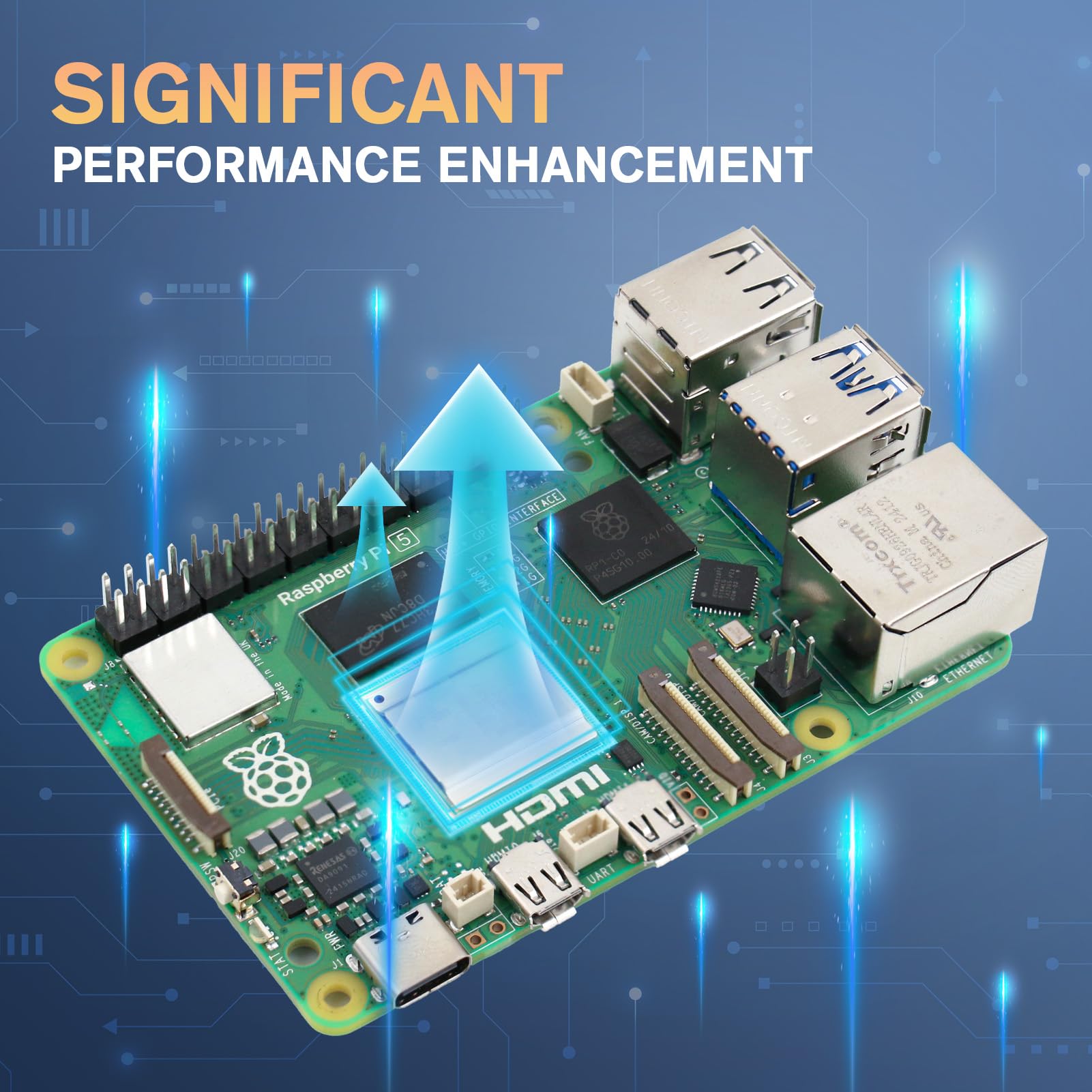 Amazon.com: YOOMAGO Raspberry Pi 5 Starter Kit with Pi 5 4GB RAM