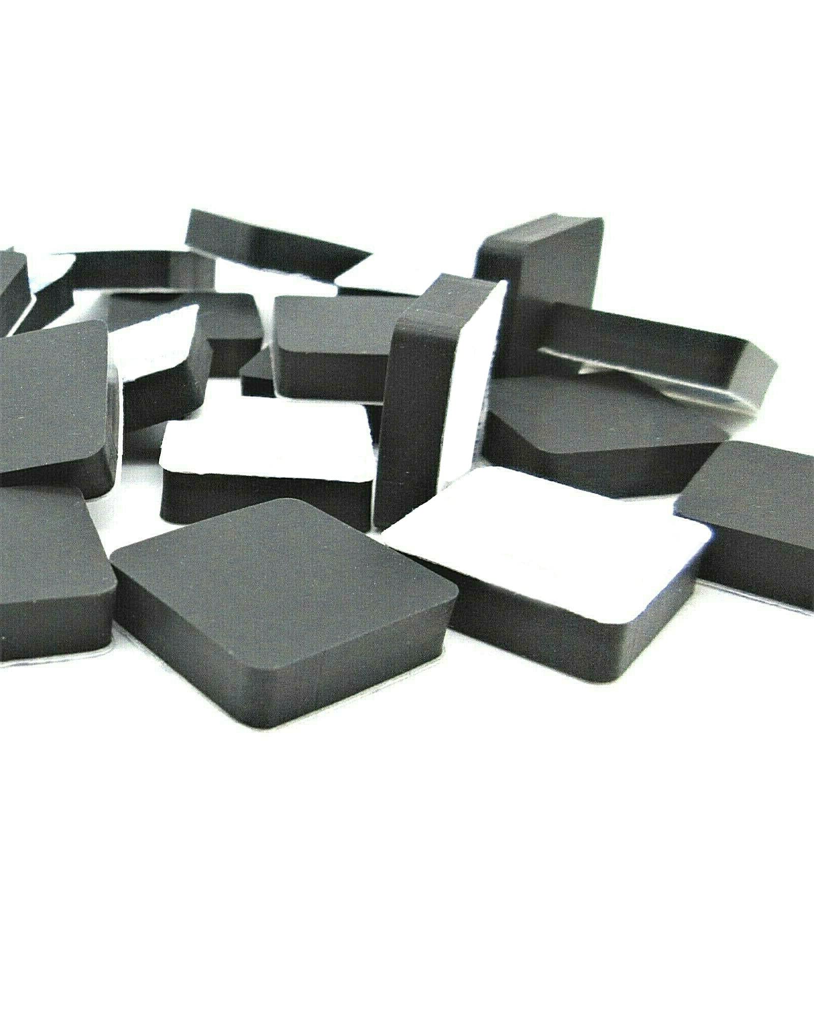 Square Self Adhesive Silicone Rubber Feet - 1