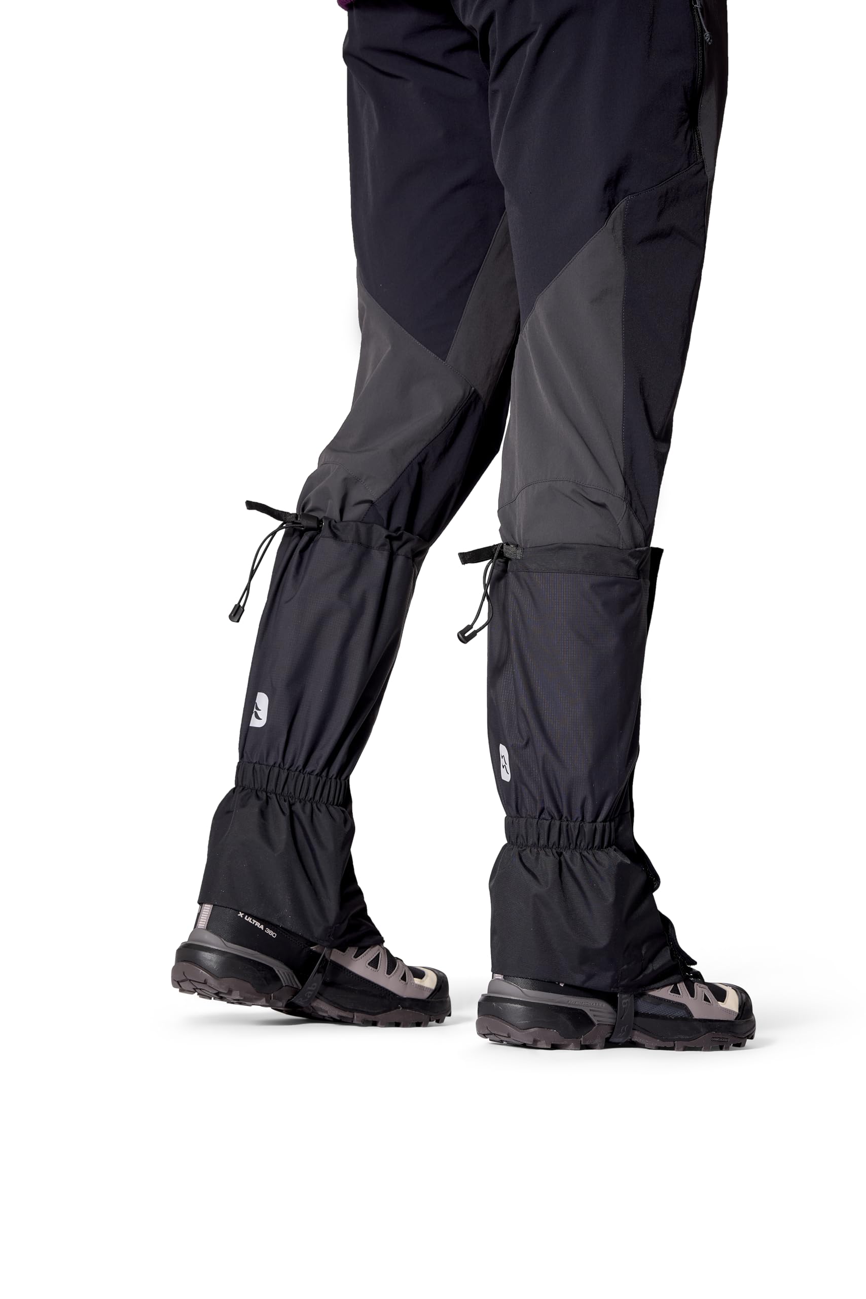 Rab Guêtre Trek pour homme – Guêtre imperméable pour la randonnée et l'alpinisme – Noir – Medium