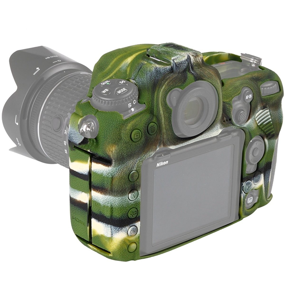 Amazon | STSEETOP ニコン Nikon D500 ケース スキンカバー シリコン 