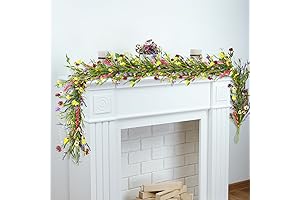 Hotop Wildflower Garland: Enchanting Floral Embrace for Special Occasions