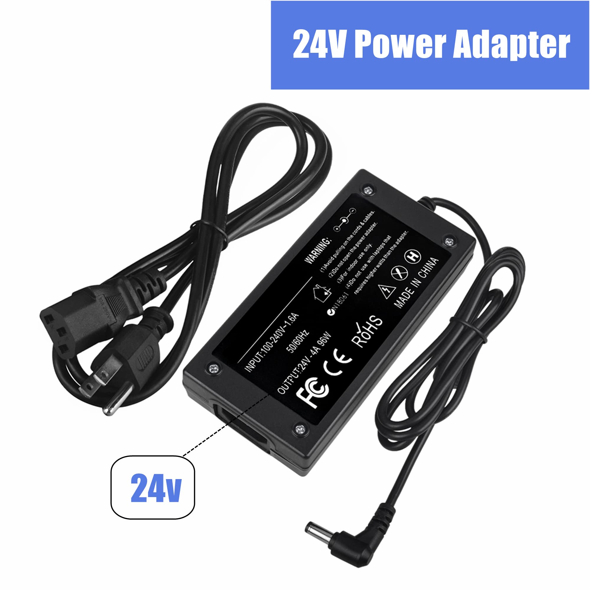 ABLEGRID AC Adapter For Motorola (Zebra), FX7400, FX9500 RFID