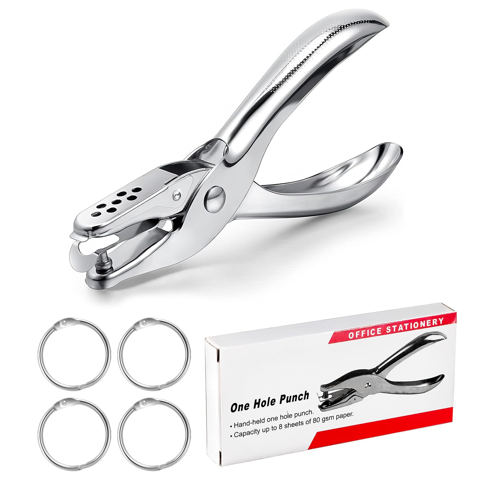 Perforatrice Manuale Per Carta - Foro Tondo 3mm Per Scrapbooking E Biglietti - Foto 9