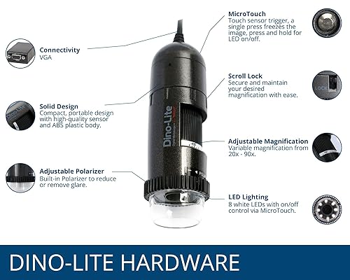 Miniatura 3 de dino-lite Premier am4116ztl 10x  92x polarizante VGA LWD