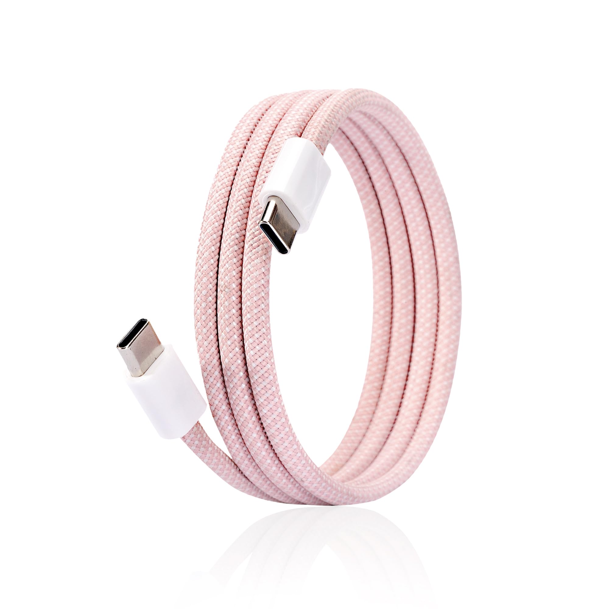 Amazon.co.jp: USB-C & USB-C ケーブル 1m ピンク マグネット タイプC