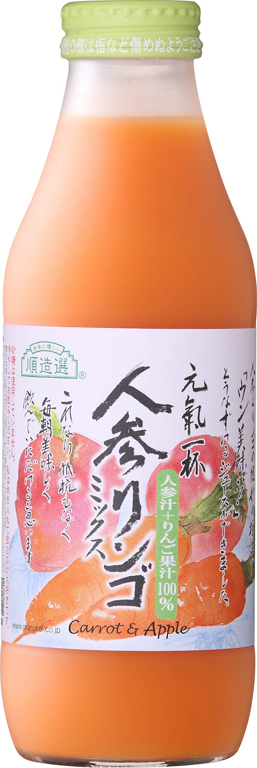 Amazon.co.jp: 順造選 人参りんごミックス 500ml : 食品・飲料・お酒