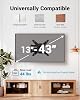 Soporte de pared para TV Pipishell Full Motion para Echo Show 21/15 y TVs y monitores de pantalla plana o curva de 13-43 pulgadas, VESA máx. 200x200mm hasta 44lbs, soporte de pared para TV con rotación, giro e inclinación 3