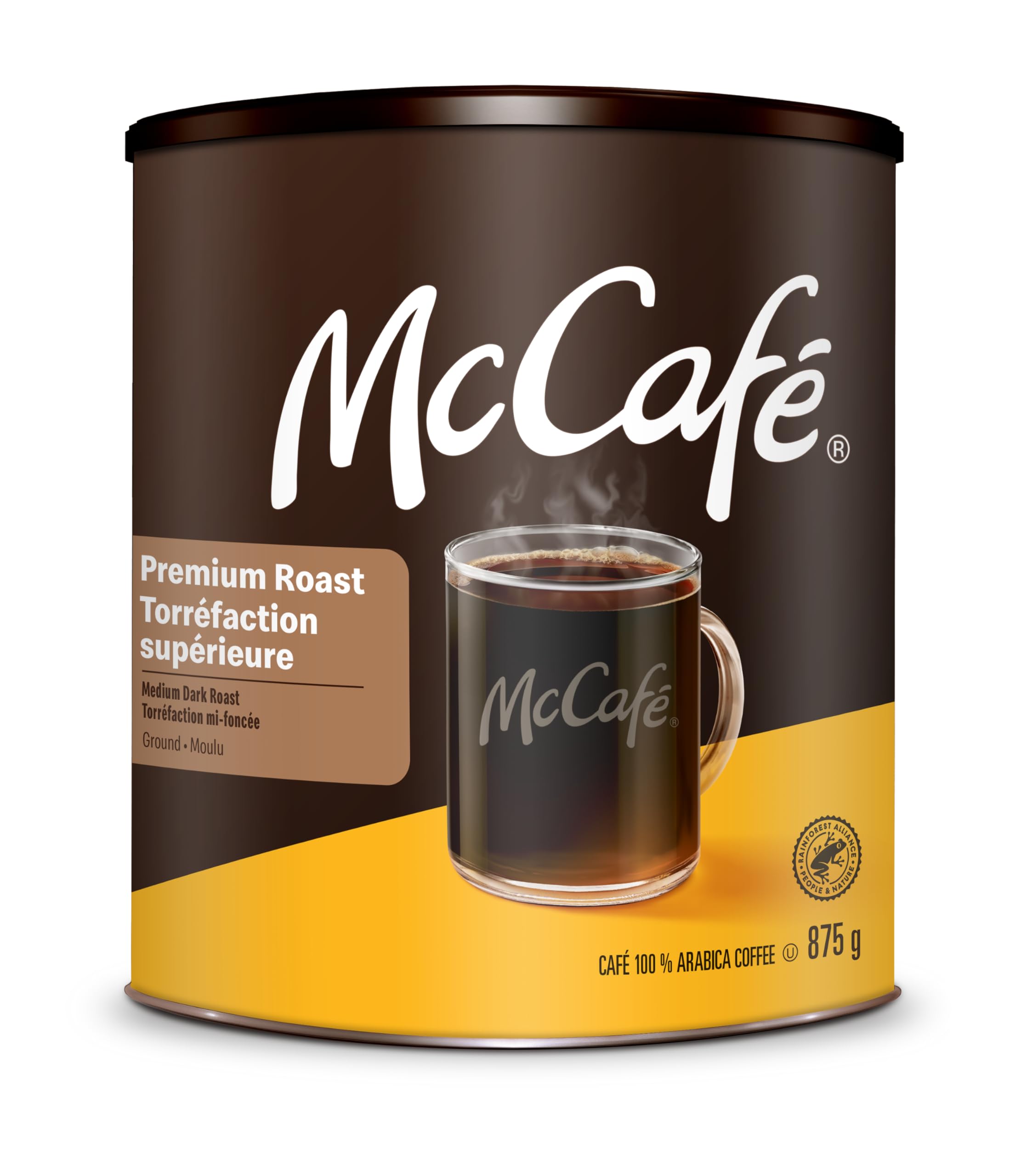 McCafé Premium Medium Dark Roast, Ground Coffee, 875g : Amazon.ca