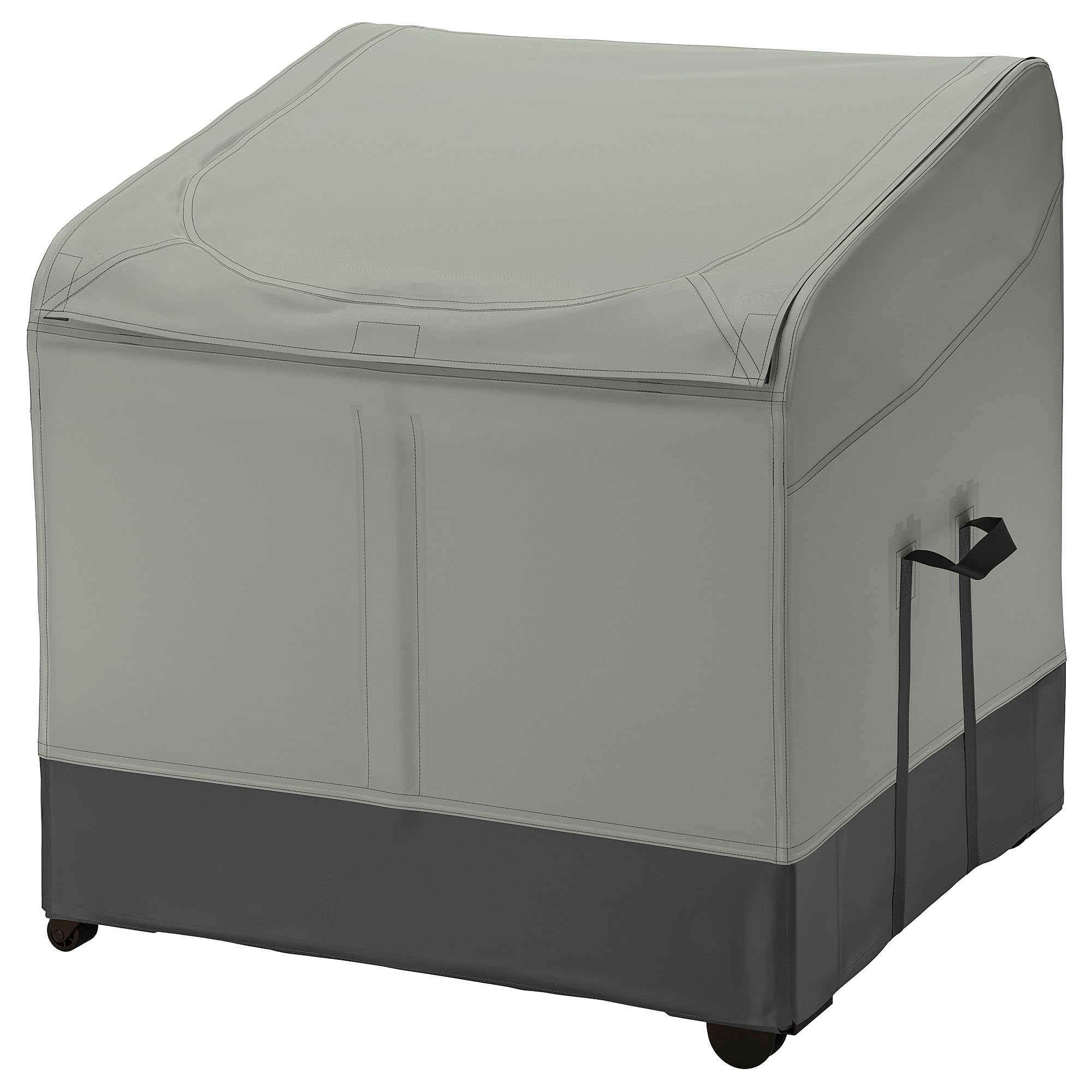 Boîte de rangement extérieur gris foncé 78x72x79 cm VÄTTERSÖ pour jardin