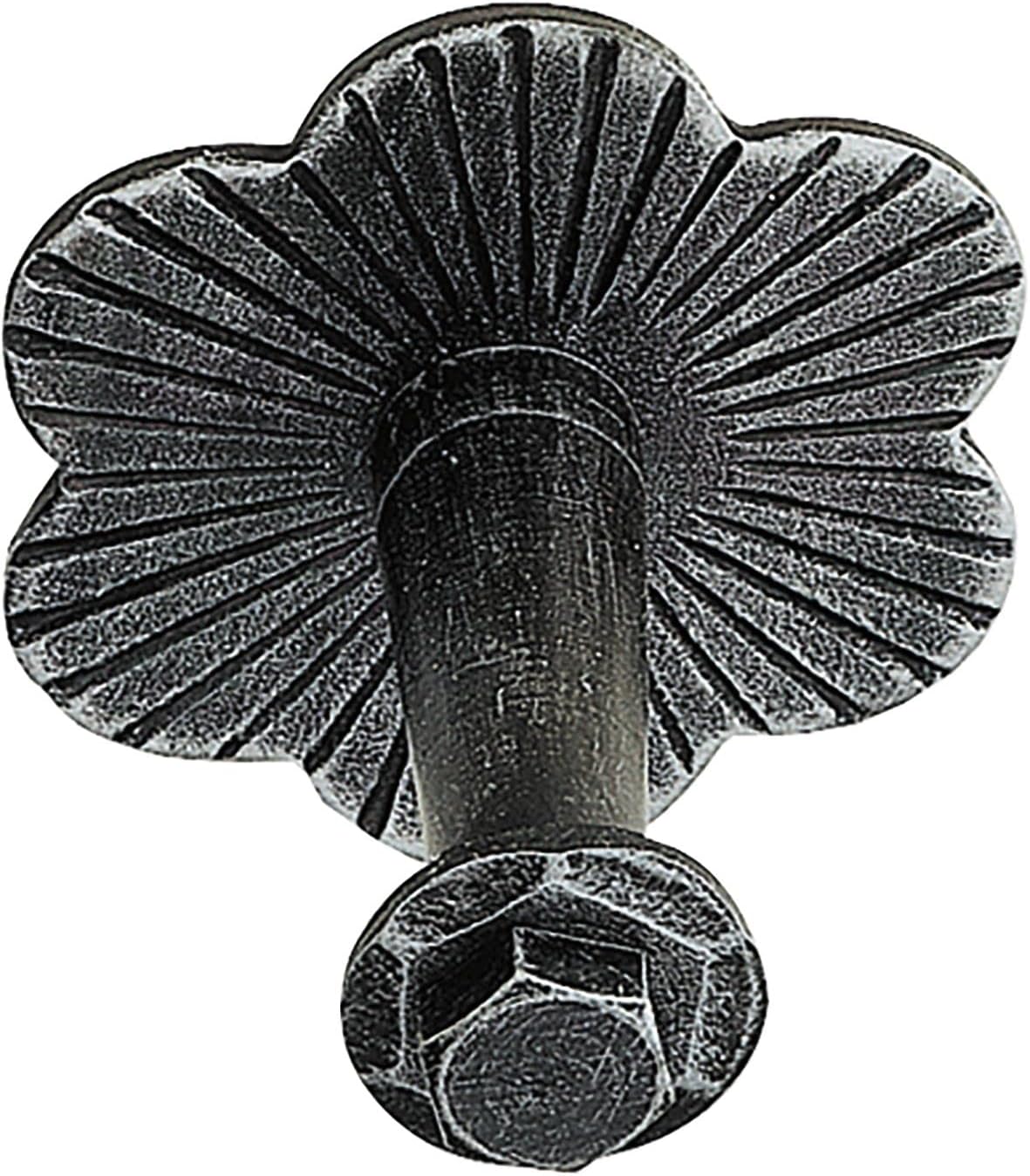 Crate Handle Support for Clips ROS. Diameter 80 Wandab 60, Painted Black, Painted, 1 Pieces