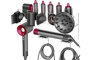 Wall Mount Holder for Dyson Airwrap Styler Supersonic Hair Dryer Organizer with...