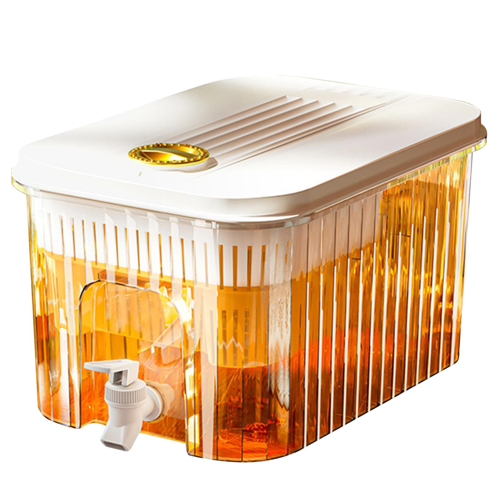 Amazon | 冷水筒 冷蔵庫 ドリンクサーバー フィルター付き5L 蛇口付き
