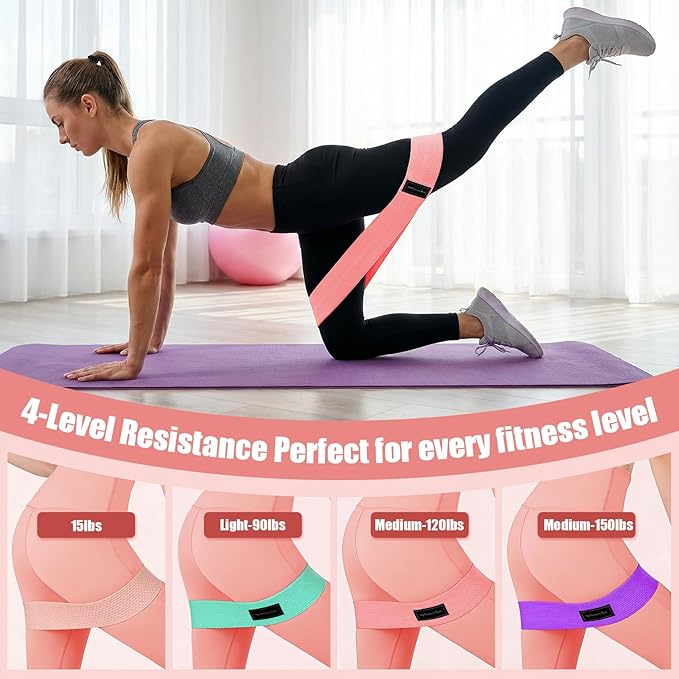 Kit Pilates Esencial 16 Piezas para Mujeres con Aro, Pelota y Bandas miniatura 5