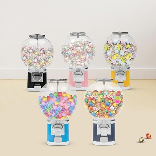 Máquina expendedora de juguete de máquina de chicles de moneda, mini máquina expendedora de 11 pulgadas para niños, banco de chicles, dispensador de