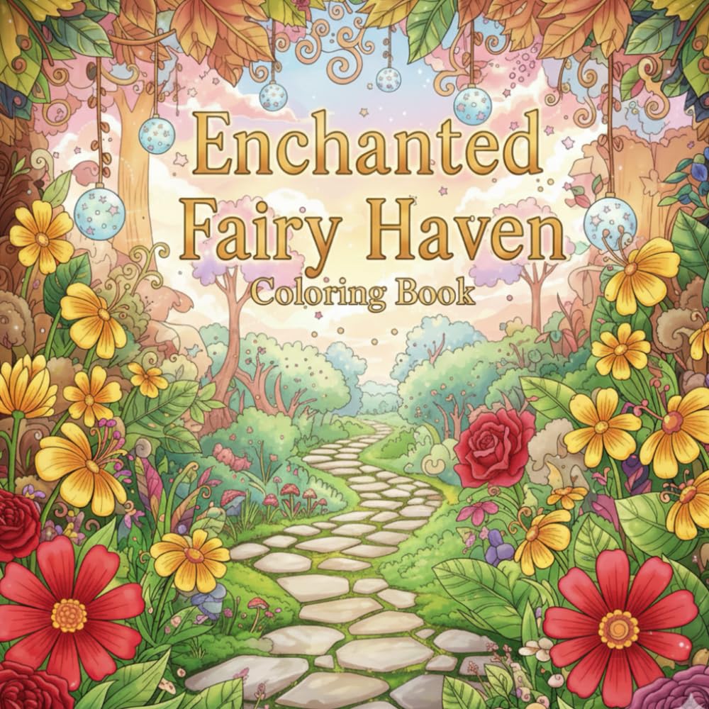 Enchanted Fairy Haven: Advanced Fantasy Coloring Book for Teens & Adults: Whimsical Fairies, Magical Forests, Dreamy Landscapes & Intricate Designs ... Escape (Coloring Adventures for Kids)