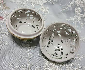 本日のみ❗️ヘレンド　ファンタジーシリーズ　透かし ボンボン入れ　ボンボニエール ファンタジー] 透かしボンボン入れ