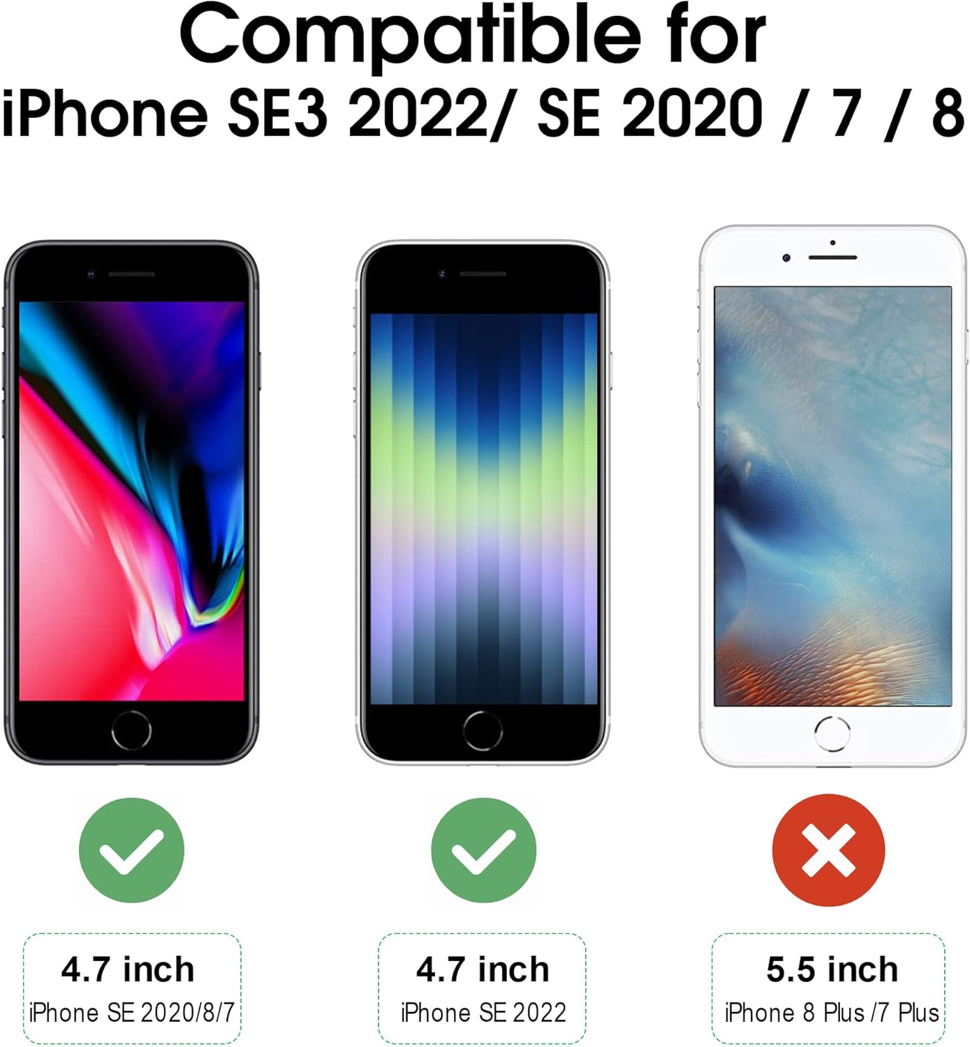 Arae Screen Protector For Iphone Se3 22 3rd Iphone Se2 2nd Generation And Iphone 7 Iphone 8 Hd Tempered Glass Anti Scratch Work With Most Case 4 7 Inch 3 Pack Cell Phones Accessories Arae Screen Protector For Iphone Se3 22 3rd Iphone Se2 2nd Generation And Iphone 7 Iphone 8 Hd Tempered Glass Anti Scratch Work With Most Case 4 7 Inch 3 Pack Cell Phones Accessories