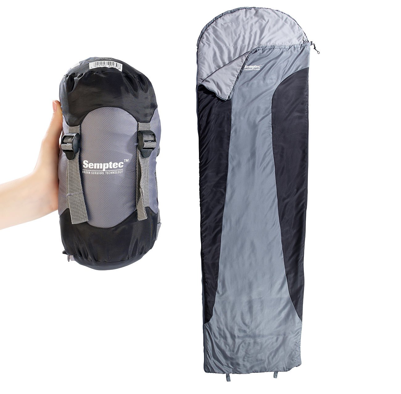 Semptec Urban Survival Technology Slaapzak: zijden slaapzak van 100% habotai -zijde (huttenslaapzak) (slaapzak zijde, hutten, matrasoplegger