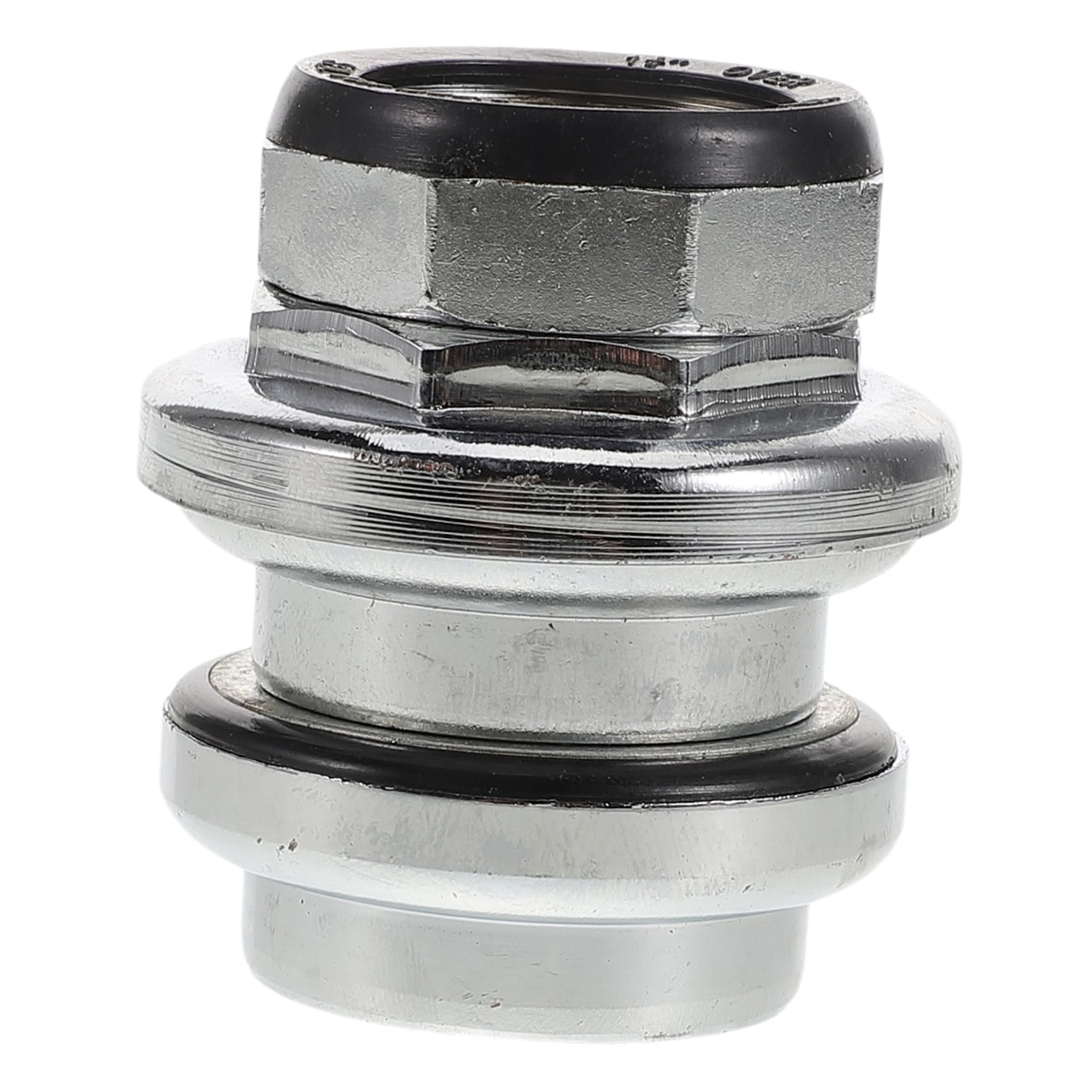 Garneck Titanium Bike Stem Cap Spacers Bike Headset Replacement Headset for Bikes Taper Bearings Cycling Front Mountain Bike Forks Bicycle Headset Headsets Threadless Sealed Fitting Steel