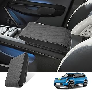 Ruiya Centre Armrest Cover, Centre Console Armrest Cover, Compatible with Kia EV9/EV9 GT-Line 2023 2024 2025 2026