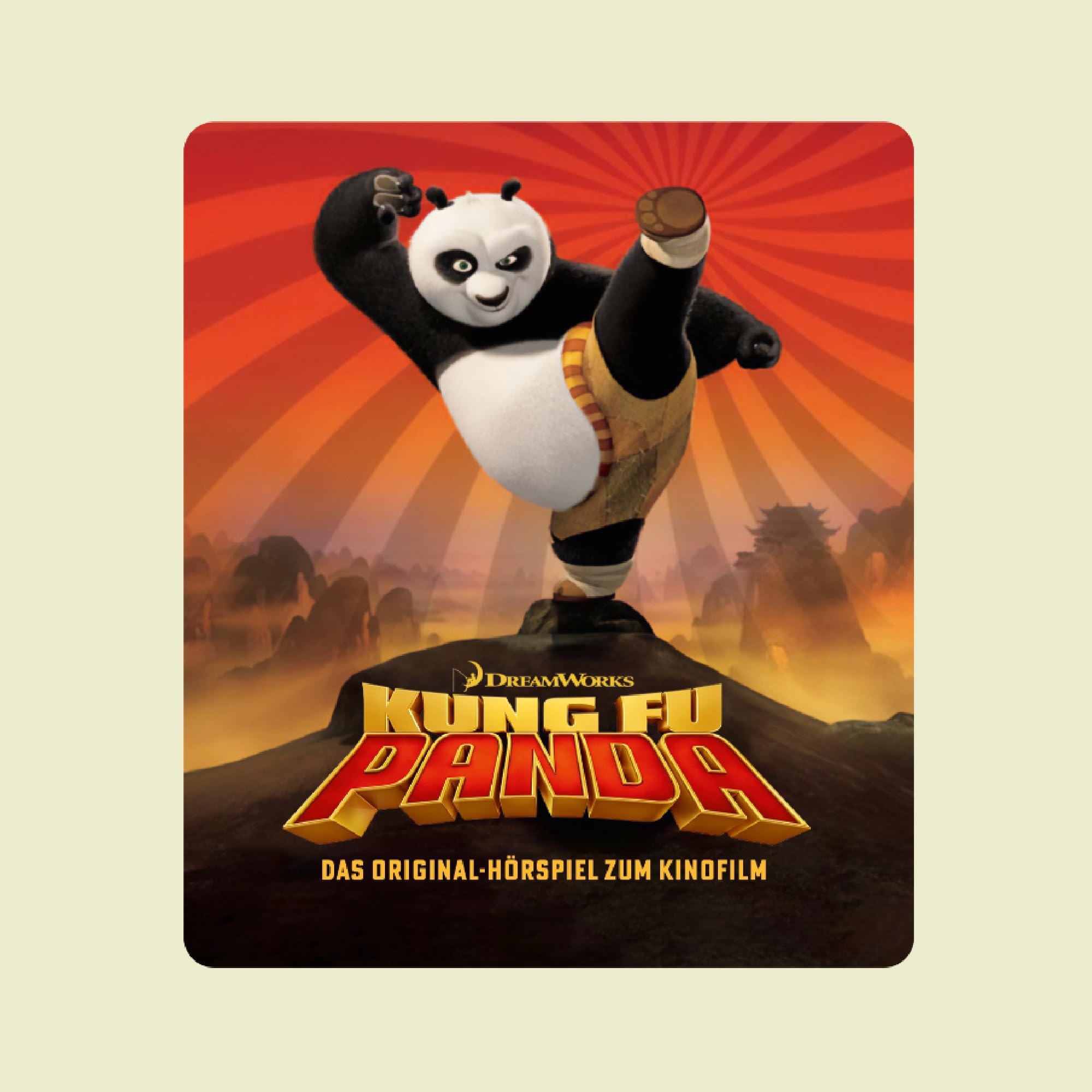 tonies Figura de Audio para Toniebox, Kung Fu Panda, Juego de Audio para niños a Partir de 6 años, Tiempo de reproducción Aprox. 73 Minutos