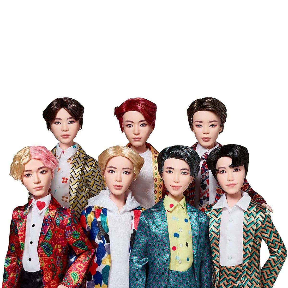 ［J16］BTS フィギュア マテルコアファッションドール　4体セット Amazon.co.jp: BTS 防弾少年団 人形 フィギュア 7体セット IDOL