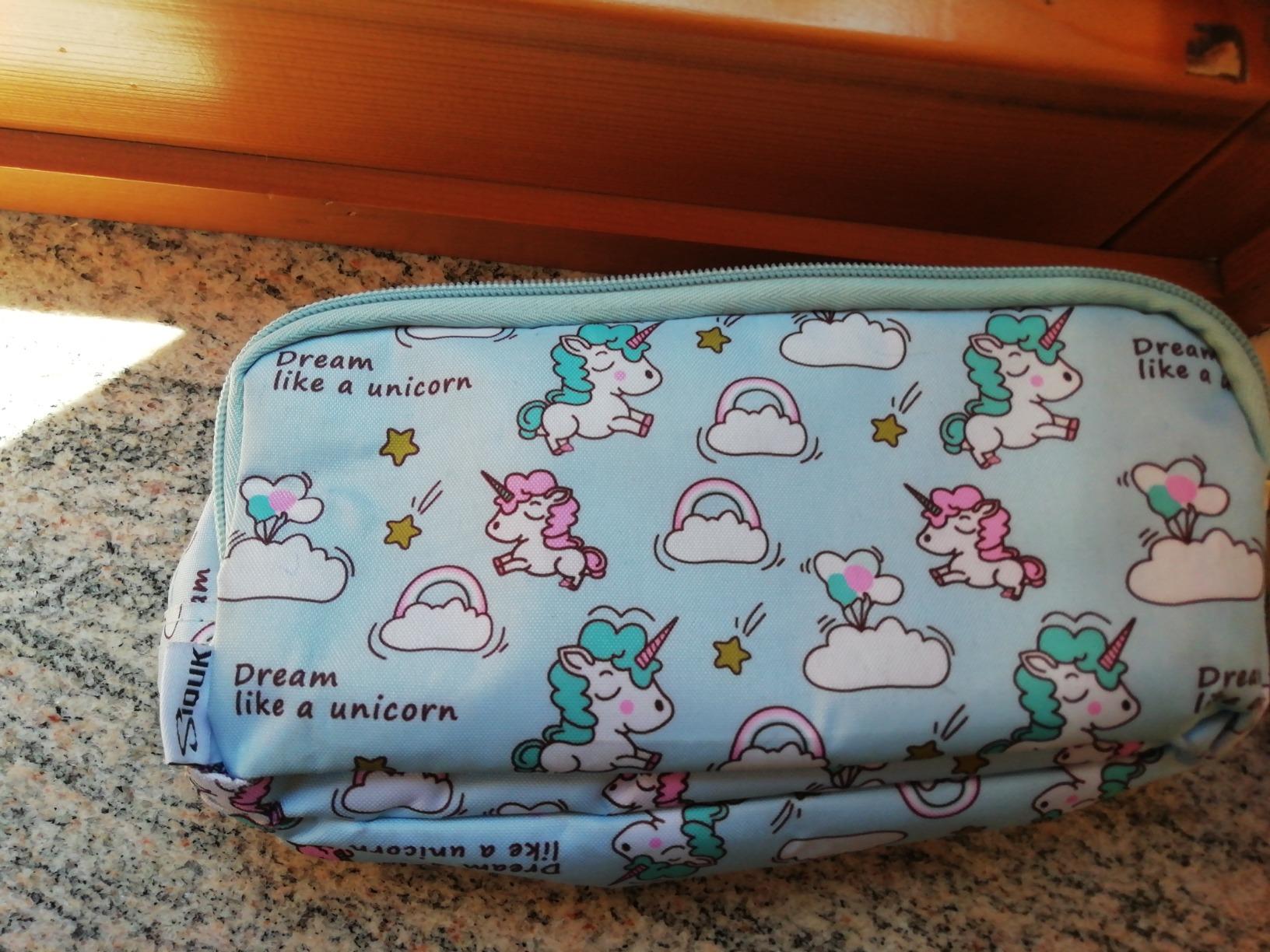 Astuccio Grande Capacità Con Cerniera A Tema Gioco Prato - 24x5x5 Cm In Nylon - Portamatite Per Scuola, Ufficio, Trucco - Regalo Per Bambini E Ragazzi - 2