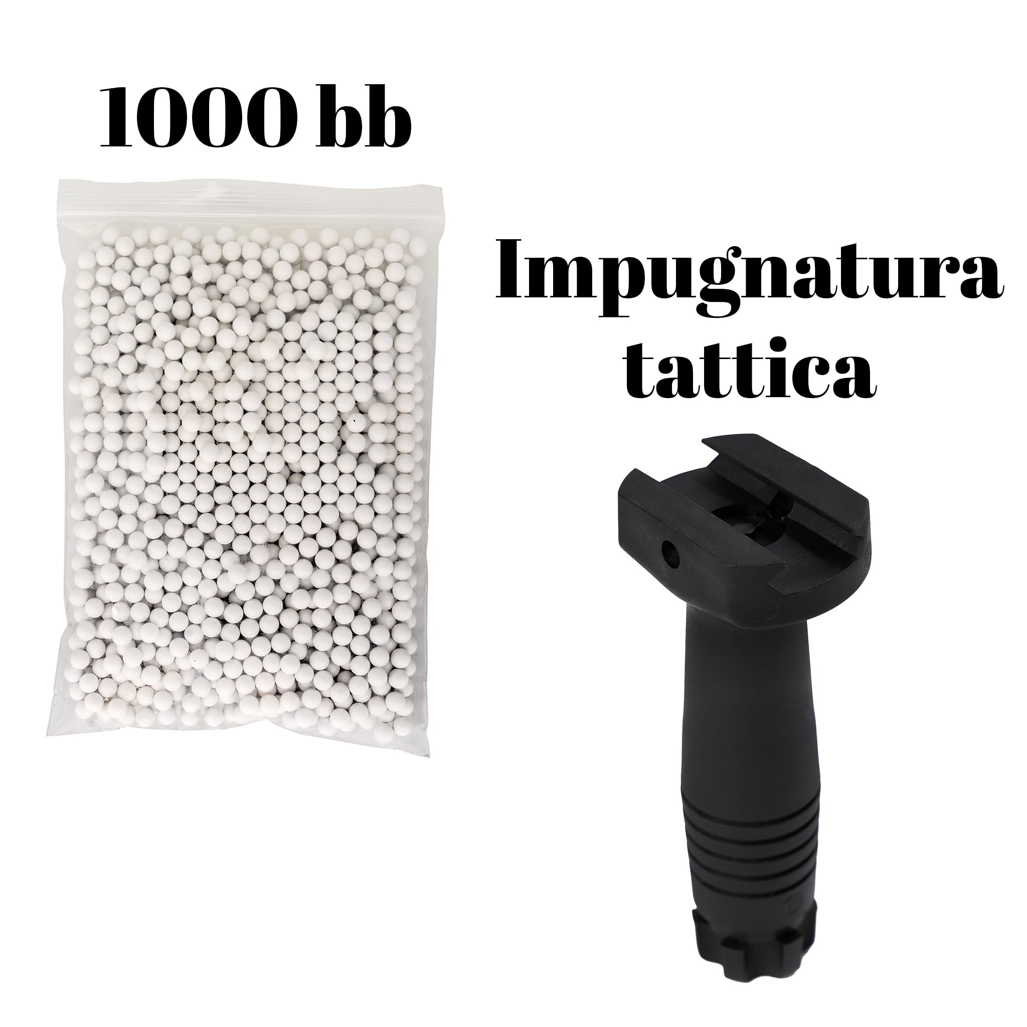 D-BOY M4 Softair Elettrico Bundle Completo | Replica Fucile M4 ABS 0.9Joule 6mm | Kit con Batteria LiPo, Caricabatterie, Impugnatura Tattica e 1000 Pallini